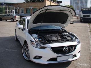 Упор капота Mazda 6 / Atenza GJ 2012-2024 / Mazda 3 2013-2019