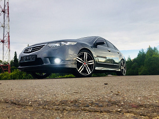 Пороги "Type-S" Honda Accord 8 (VIII) / Acura TSX (CU/CW) (2008-2013) + УСТАНОВОЧНЫЙ КОМПЛЕКТ