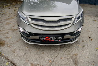 Юбка переднего бампера Ixion KIA Sportage (2010-2016)