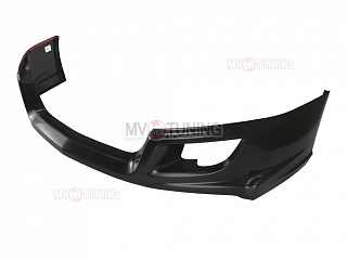 Юбка переднего бампера "Mugen Style" Honda Accord 8 (VIII) / Acura TSX (CU/CW) (2008-2010) + установочный комплект